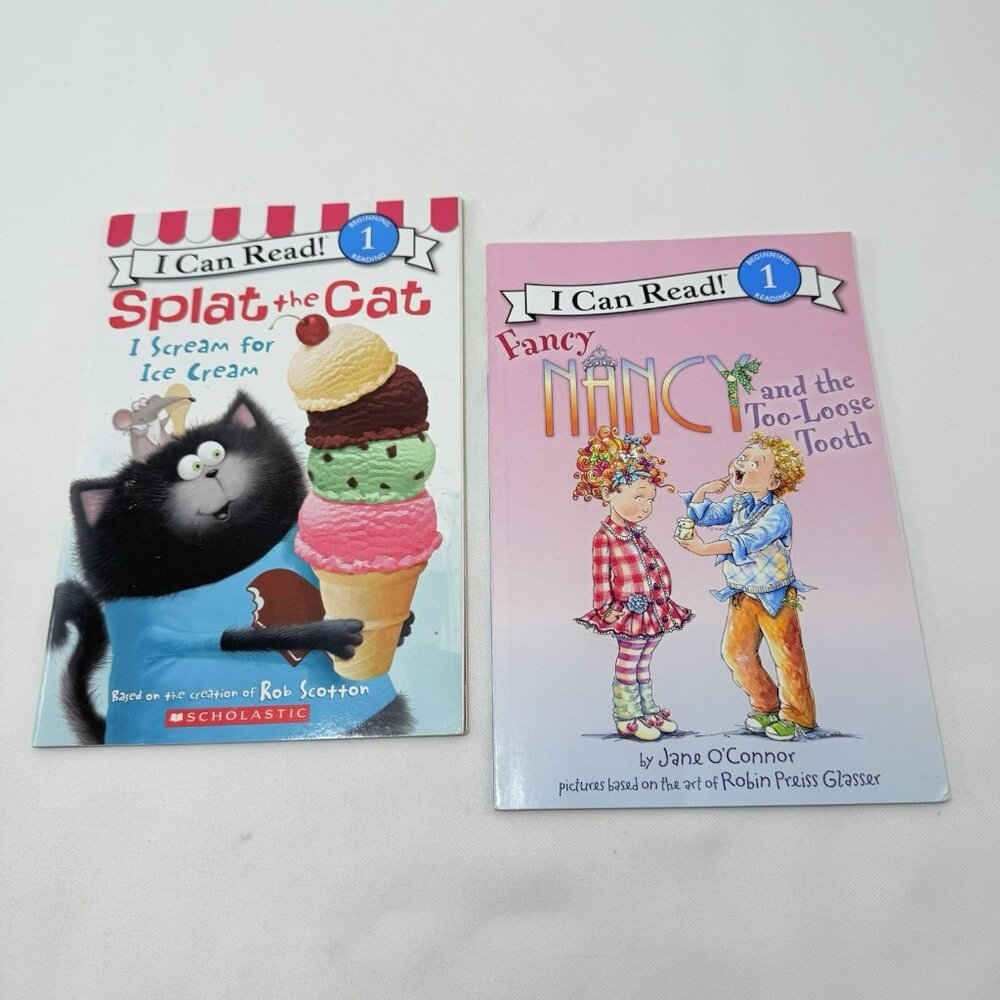 I Can Read Children Book Lot Beginning 1 Beginner Picture Easy Learner Cat Nancy